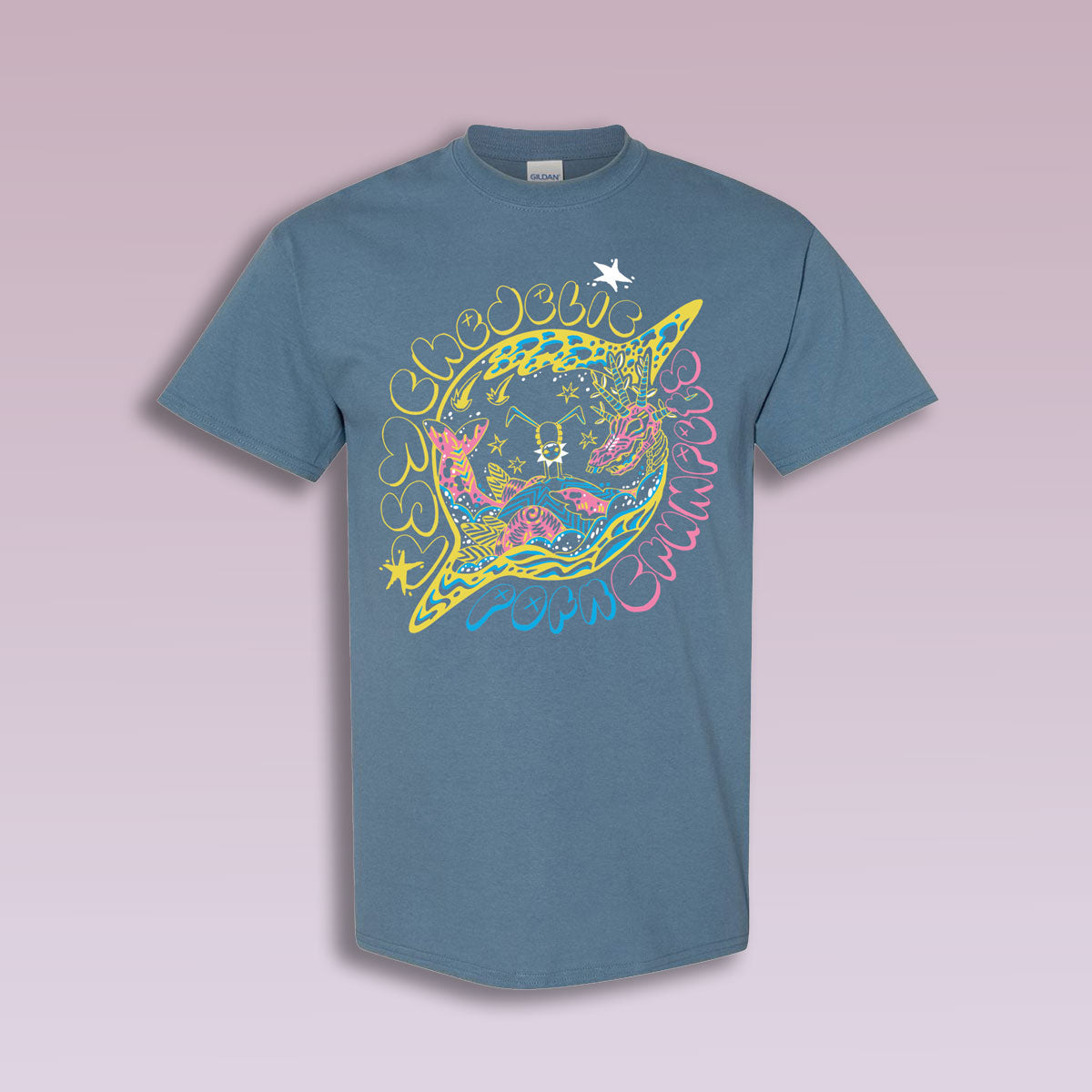 PLANET T-SHIRT - INDIGO