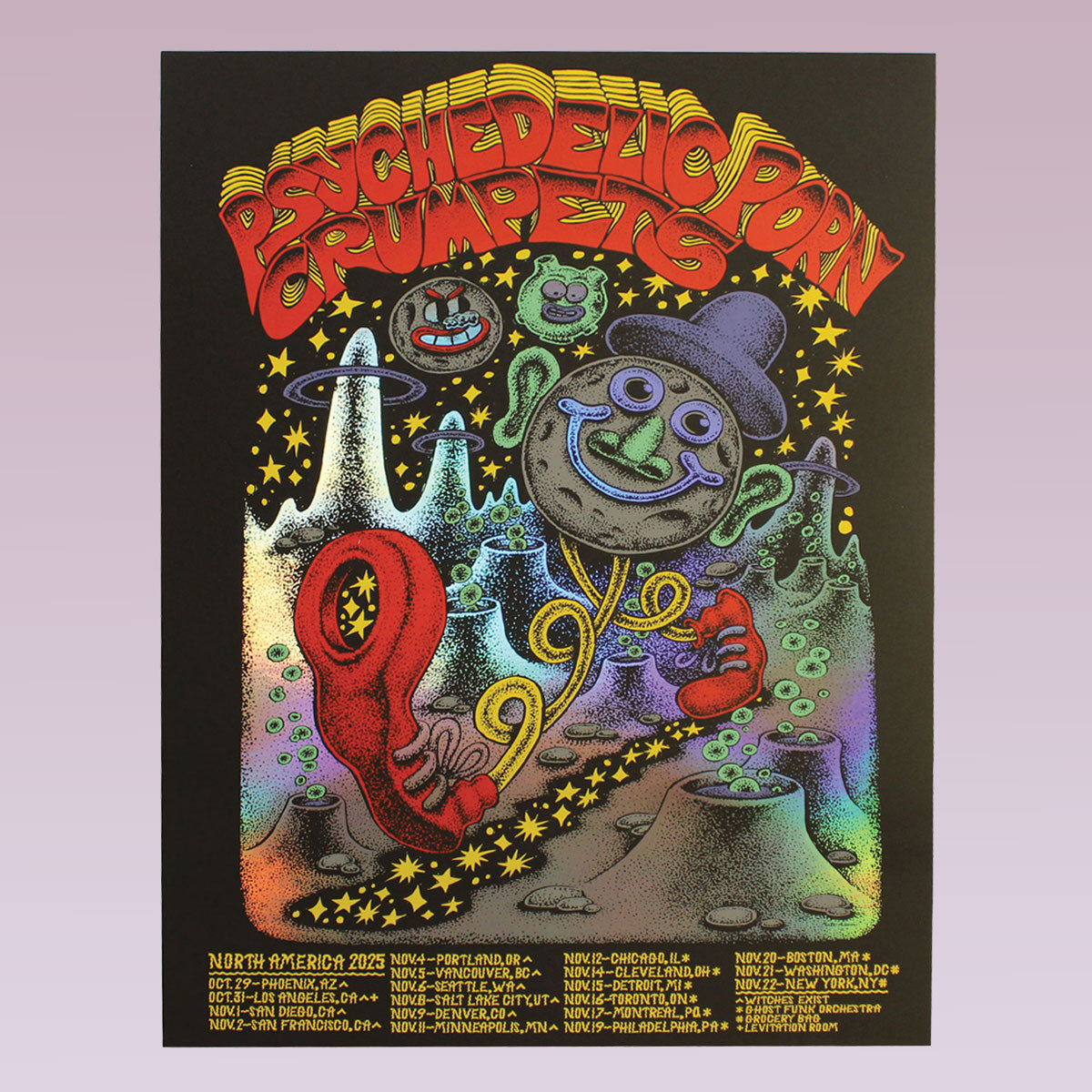 2025 Fall Tour Foil Poster