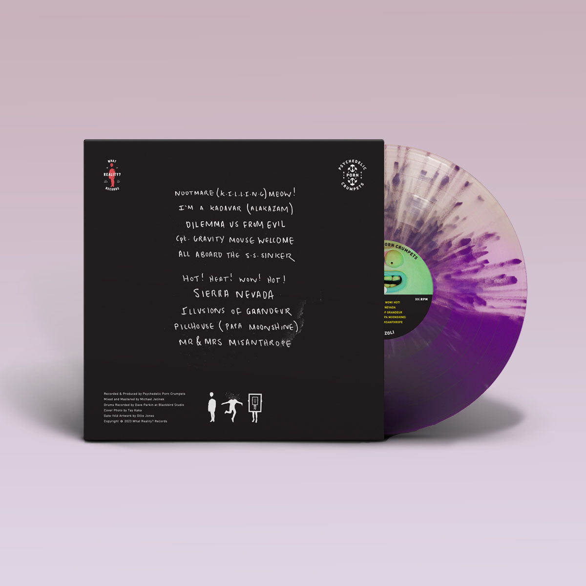 'FRONZOLI' - PARROTS ON PINOT EDITION VINYL - LTD ED OF 250