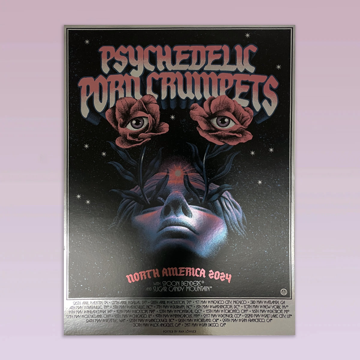 2024 Litho Foil Poster