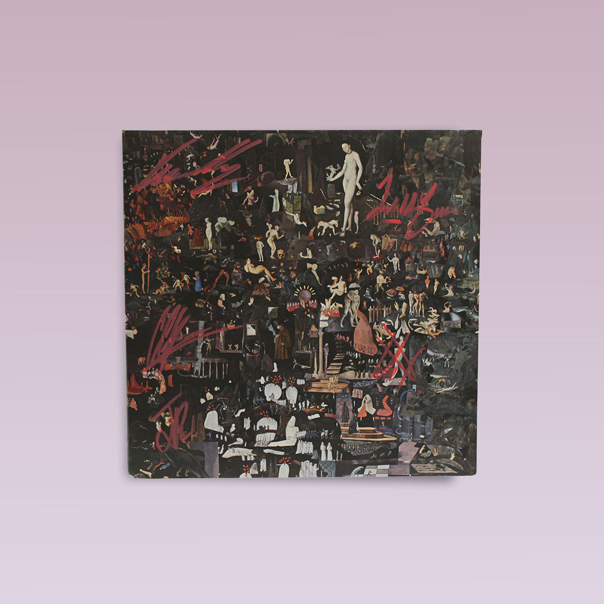 SIGNED 'NIGHT GNOMES' - EXCLUSIVE NATURAL/RED SWIRL VINYL