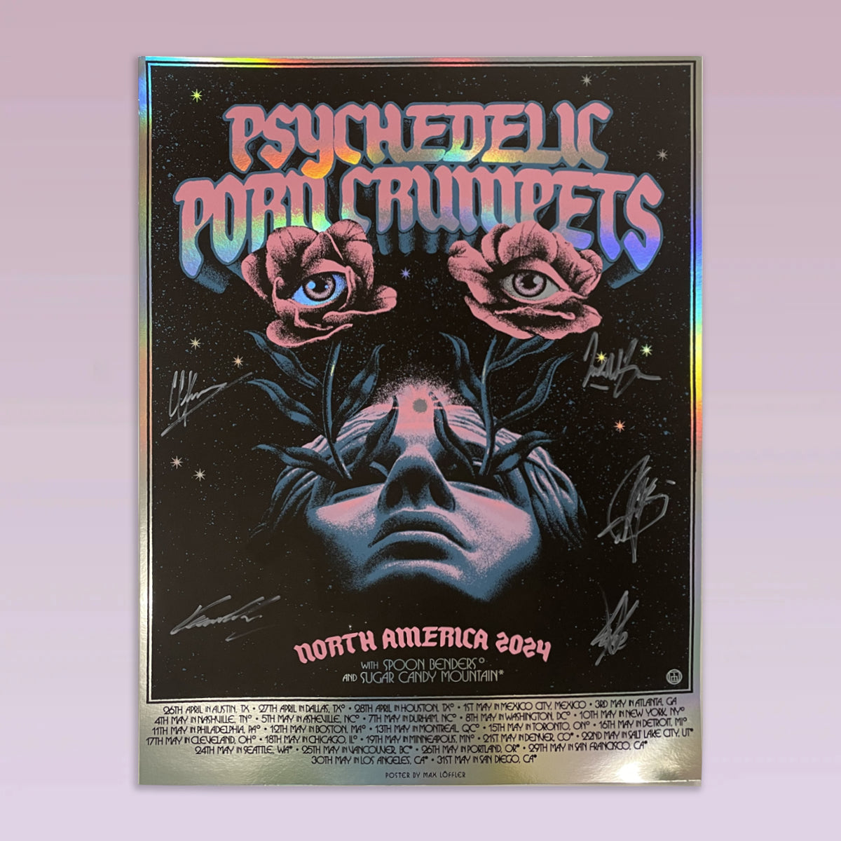 2024 Litho Signed Foil Poster